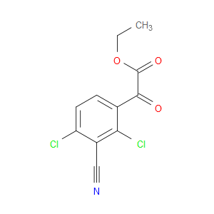 ethyl 2-(2,4-dichloro-3-cyanophenyl)-2-oxoacetate