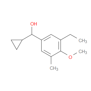 cyclopropyl(3-ethyl-4-methoxy-5-methylphenyl)methanol