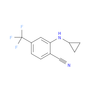 Benzonitrile, 2-(cyclopropylamino)-4-(trifluoromethyl)-