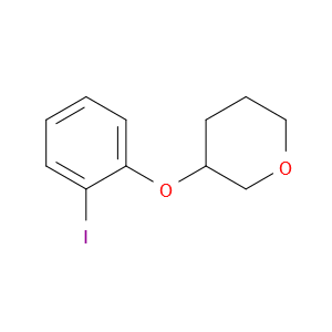Tetrahydro-3-(2-iodophenoxy)-2H-pyran