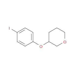 Tetrahydro-3-(4-iodophenoxy)-2H-pyran