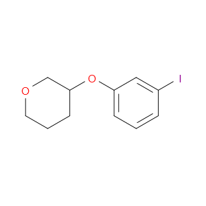 Tetrahydro-3-(3-iodophenoxy)-2H-pyran