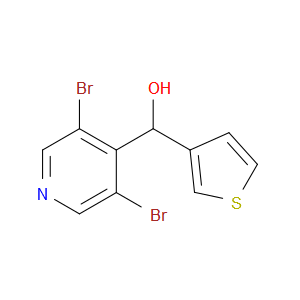 3,5-Dibromo-α-3-thienyl-4-pyridinemethanol
