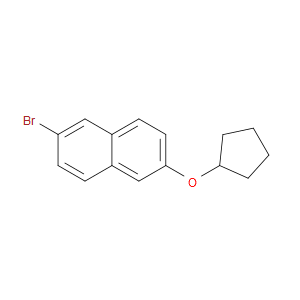 Naphthalene, 2-bromo-6-(cyclopentyloxy)-