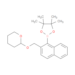 Tetrahydro-2-[[1-(4,4,5,5-tetramethyl-1,3,2-dioxaborolan-2-yl)-2-naphthalenyl...