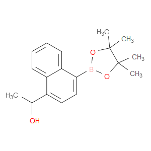 α-Methyl-4-(4,4,5,5-tetramethyl-1,3,2-dioxaborolan-2-yl)-1-naphthalenemethanol