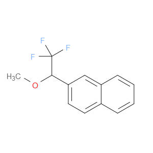 Naphthalene, 2-(2,2,2-trifluoro-1-methoxyethyl)-