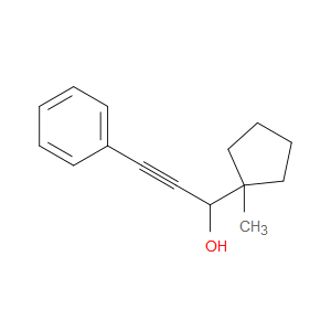 1-Methyl-α-(2-phenylethynyl)cyclopentanemethanol