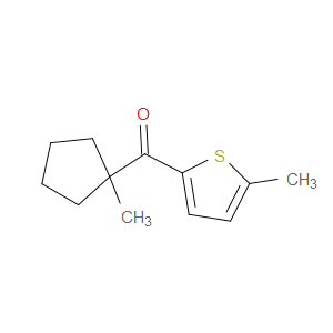 (1-Methylcyclopentyl)(5-methyl-2-thienyl)methanone