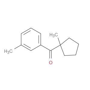 (1-Methylcyclopentyl)(3-methylphenyl)methanone