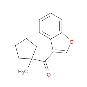 3-Benzofuranyl(1-methylcyclopentyl)methanone