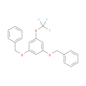 (((5-(trifluoromethoxy)-1,3-phenylene)bis(oxy))bis(methylene))dibenzene