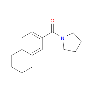 pyrrolidin-1-yl(5,6,7,8-tetrahydronaphthalen-2-yl)methanone