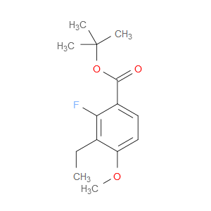 tert-butyl 3-ethyl-2-fluoro-4-methoxybenzoate