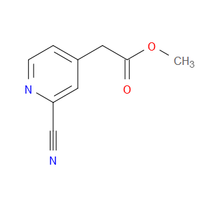 Methyl 2-cyano-4-pyridineacetate
