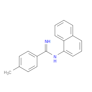 4-Methyl-N-1-naphthalenylbenzenecarboximidamide