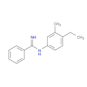 N-(4-Ethyl-3-methylphenyl)benzenecarboximidamide