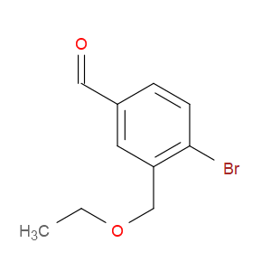 4-bromo-3-(ethoxymethyl)benzaldehyde