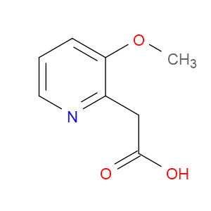 3-Methoxy-2-pyridineacetic acid