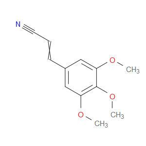 3-(3,4,5-Trimethoxyphenyl)-2-propenenitrile