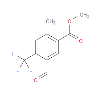 Methyl 5-formyl-2-methyl-4-(trifluoromethyl)benzoate
