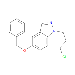 1-(3-Chloropropyl)-5-(phenylmethoxy)-1H-indazole