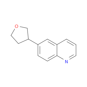 Quinoline, 6-(tetrahydro-3-furanyl)-