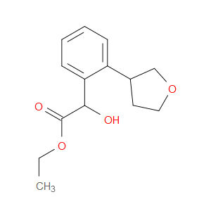 Ethyl α-hydroxy-2-(tetrahydro-3-furanyl)benzeneacetate