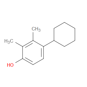 4-Cyclohexyl-2,3-dimethylphenol