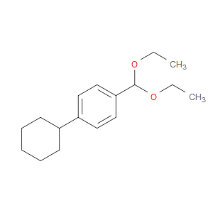 1-Cyclohexyl-4-(diethoxymethyl)benzene