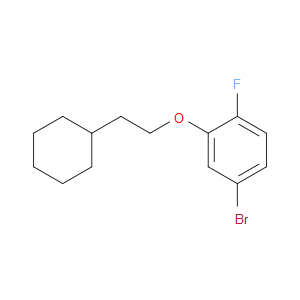4-Bromo-2-(2-cyclohexylethoxy)-1-fluorobenzene