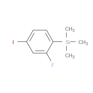 2-Fluoro-4-iodo-1-(trimethylsilyl)benzene