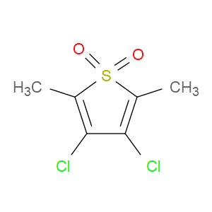 Thiophene, 3,4-dichloro-2,5-dimethyl-, 1,1-dioxide
