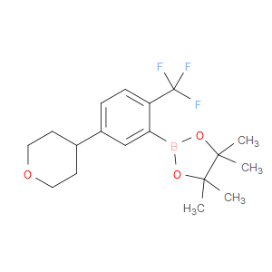 Tetrahydro-4-[3-(4,4,5,5-tetramethyl-1,3,2-dioxaborolan-2-yl)-4-(trifluoromet...
