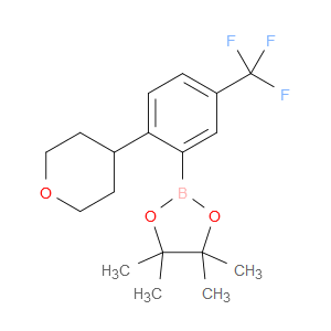 Tetrahydro-4-[2-(4,4,5,5-tetramethyl-1,3,2-dioxaborolan-2-yl)-4-(trifluoromet...