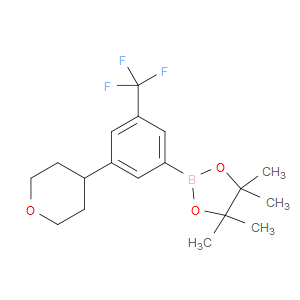 Tetrahydro-4-[3-(4,4,5,5-tetramethyl-1,3,2-dioxaborolan-2-yl)-5-(trifluoromet...