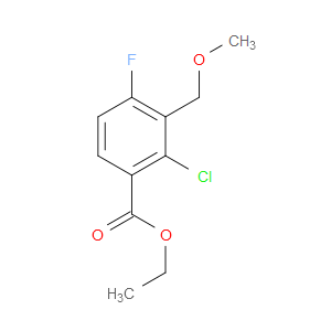 Ethyl 2-chloro-4-fluoro-3-(methoxymethyl)benzoate