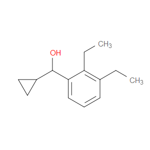 cyclopropyl(2,3-diethylphenyl)methanol
