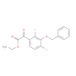 ethyl 2-(3-(benzyloxy)-2,4-difluorophenyl)-2-oxoacetate