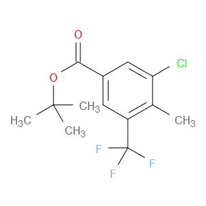 tert-butyl 3-chloro-4-methyl-5-(trifluoromethyl)benzoate