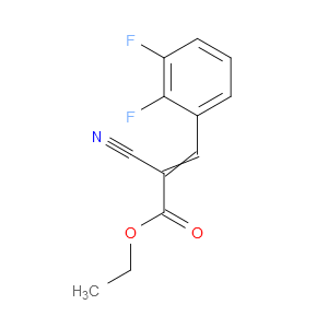 2-Propenoic acid, 2-cyano-3-(2,3-difluorophenyl)-, ethyl ester