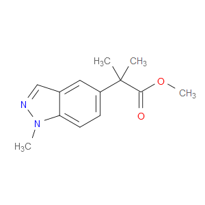 Methyl α,α,1-trimethyl-1H-indazole-5-acetate