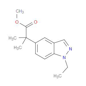 Methyl 1-ethyl-α,α-dimethyl-1H-indazole-5-acetate