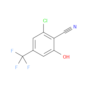2-chloro-6-hydroxy-4-(trifluoromethyl)benzonitrile