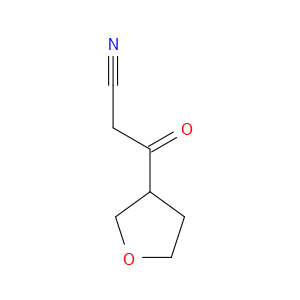 Tetrahydro-β-oxo-3-furanpropanenitrile