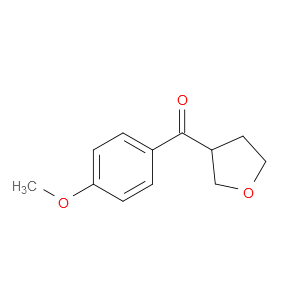Methanone, (4-methoxyphenyl)(tetrahydro-3-furanyl)-