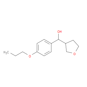Tetrahydro-α-(4-propoxyphenyl)-3-furanmethanol