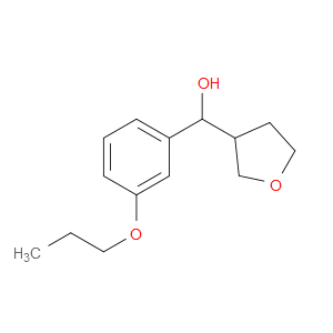 Tetrahydro-α-(3-propoxyphenyl)-3-furanmethanol