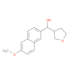 Tetrahydro-α-(6-methoxy-2-naphthalenyl)-3-furanmethanol