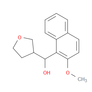 Tetrahydro-α-(2-methoxy-1-naphthalenyl)-3-furanmethanol